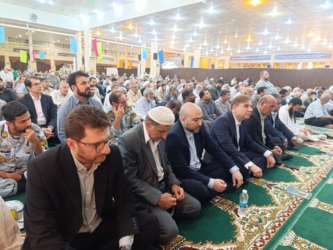 نمازجمعه امروز شهر بوشهر به روایت تصاویر