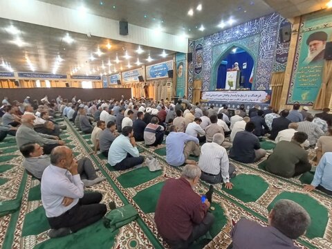 نمازجمعه امروز شهر بوشهر به روایت تصاویر