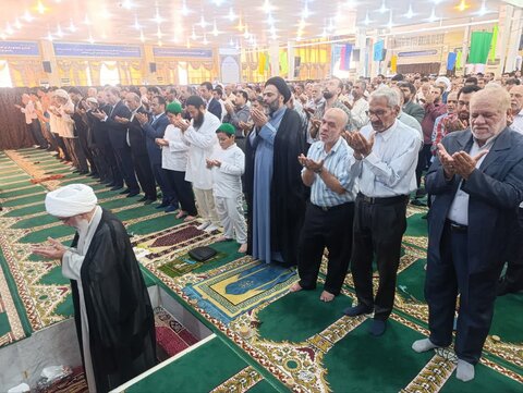 نمازجمعه امروز شهر بوشهر به روایت تصاویر