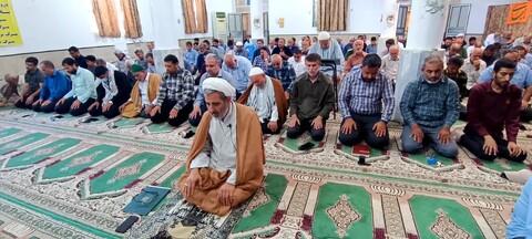 نماز جمعه آبپخش به روایت تصویر