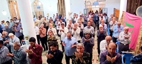 نماز جمعه آبپخش به روایت تصویر