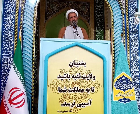 نماز جمعه آبپخش به روایت تصویر