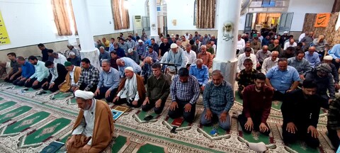 نماز جمعه آبپخش به روایت تصویر