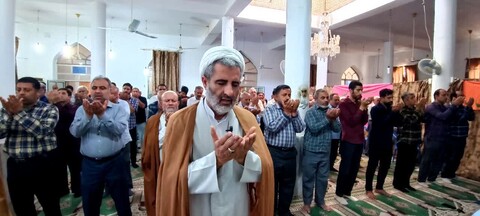 نماز جمعه آبپخش به روایت تصویر