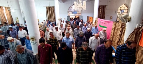 نماز جمعه آبپخش به روایت تصویر