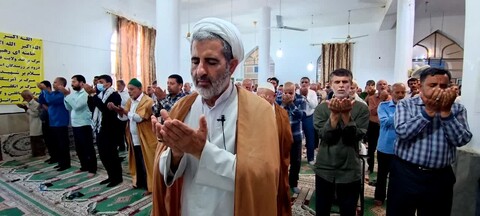 نماز جمعه آبپخش به روایت تصویر