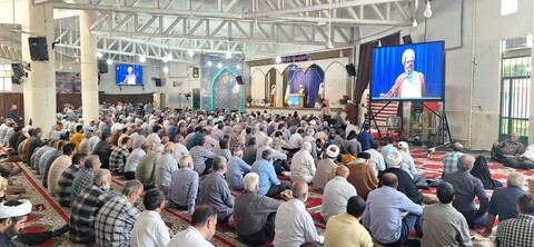 تصاویر/ نماز عبادی - سیاسی جمعه دامغان