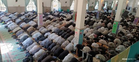 تصاویر/اقامه نماز عبادی سیاسی جمعه در ساوه