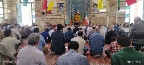 تصاویر/ نماز عبادی سیاسی جمعه مهدی‌‌شهر