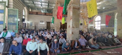 تصاویر/ نماز عبادی سیاسی جمعه مهدی‌‌شهر