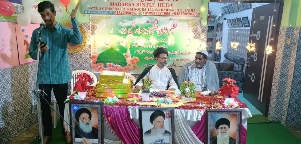 مدرسہ حیدریہ ہریانہ میں جشنِ صادقین (ع) کے موقع پر پینٹنگ کمپٹیشن کا اہتمام/طلبہ وطالبات کی نمایاں کارکردگی