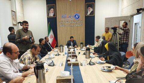 تصاویر/ بازدید خبرنگاران از شرکت های دانش بنیان سازمان اوقاف و امور خیریه کشور به مناسبت هفته وقف