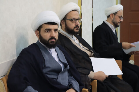 تصاویر/  دیدار مسئول حوزه مدیریت حوزه های علمیه با نمایندگان پاسخ کده های دینی استانی