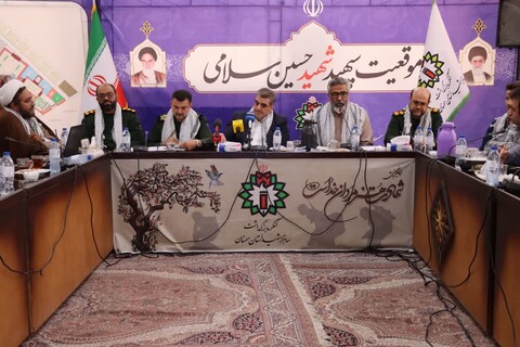 تصاویر/ نشست خبری دومین کنگره ملی ۳۰۰۰ شهید استان سمنان