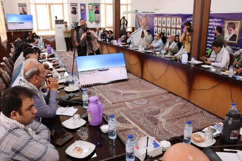 تصاویر/ نشست خبری دومین کنگره ملی ۳۰۰۰ شهید استان سمنان