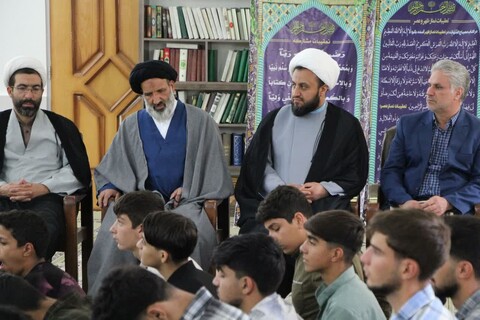 تصاویر / افتتاحیه سال تحصیلی۱۴۰۵-۱۴۰۴ در مدرسه علمیه حضرت ولی‌عصر(عج) سامن