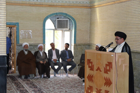 تصاویر/ مراسم شروع سال تحصیلی ۱۴۰۵-۱۴۰۴ حوزه علمیه بناب