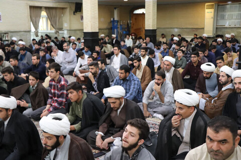 تصاویر/ مراسم شروع سال تحصیلی ۱۴۰۵-۱۴۰۴ حوزه علمیه بناب