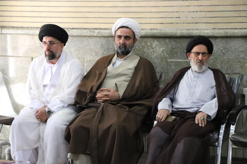 تصاویر/ مراسم شروع سال تحصیلی ۱۴۰۵-۱۴۰۴ حوزه علمیه بناب