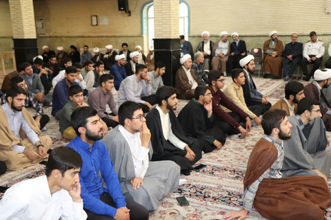 تصاویر/ مراسم شروع سال تحصیلی ۱۴۰۵-۱۴۰۴ حوزه علمیه بناب