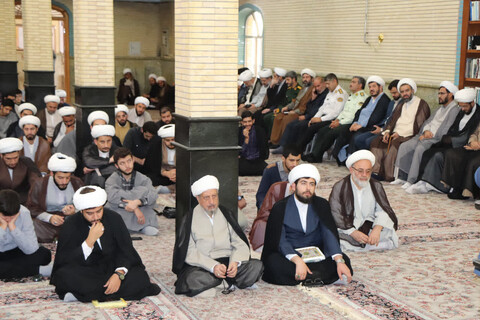 تصاویر/ مراسم شروع سال تحصیلی ۱۴۰۵-۱۴۰۴ حوزه علمیه بناب