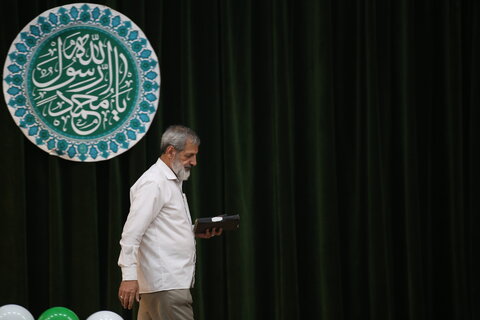 تصاویر| گردهمایی خدام افتخاری حرم مطهر سیدعلاالدین حسین(ع)