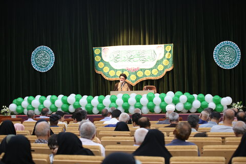 تصاویر| گردهمایی خدام افتخاری حرم مطهر سیدعلاالدین حسین(ع)