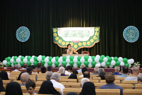 تصاویر| گردهمایی خدام افتخاری حرم مطهر سیدعلاالدین حسین(ع)