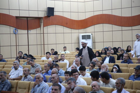 تصاویر| گردهمایی خدام افتخاری حرم مطهر سیدعلاالدین حسین(ع)