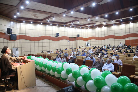 تصاویر| گردهمایی خدام افتخاری حرم مطهر سیدعلاالدین حسین(ع)