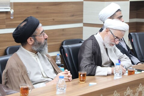 تصاویر/ دیدار جمعی از اساتید، معاونان مدیریت حوزه علمیه استان و پژوهشگران با آیت الله ابوالقاسم علیدوست استاد درس خارج حوزه علمیه قم