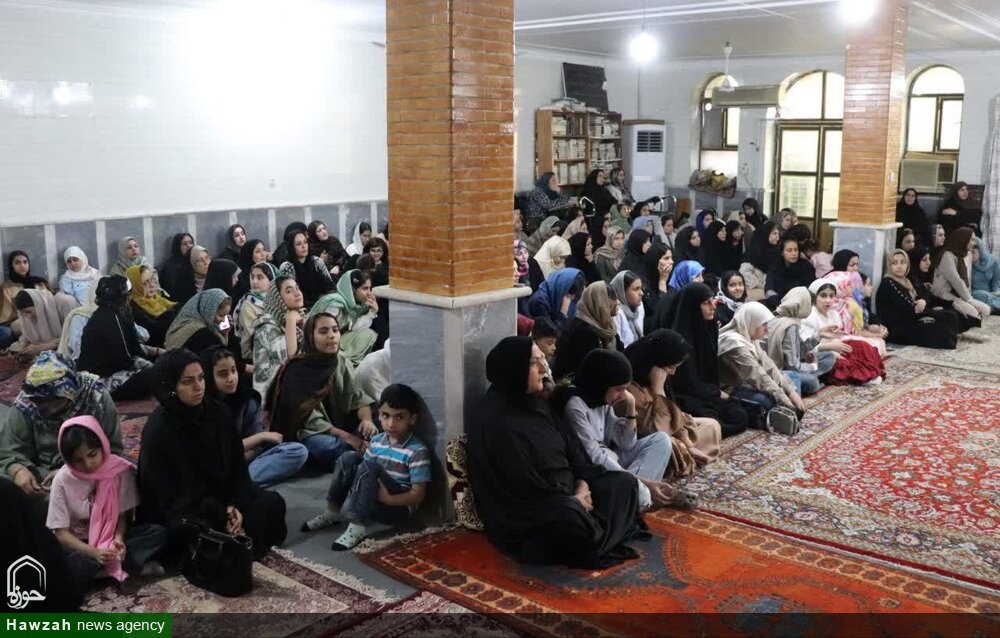 آئین اختتامیه دوره تابستانی موسسه طلیعه علوم در مسجد حضرت فاطمه زهرا(س) اهواز