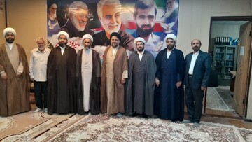 مراسم تکریم و معارفه مدیر جدید مدرسه علمیه امیدیه برگزار شد