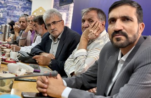 تصاویر / نشست اصحاب رسانه استان قزوین با مدیر کل اوقاف وامور خیریه استان قزوین