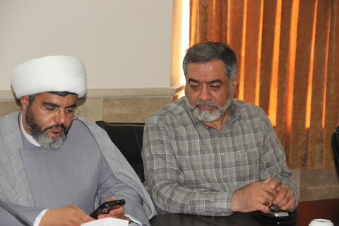 تصاویر /دیدار مدیر حوزه علمیه  قزوین با واقفین مدارس علمیه استان قزوین