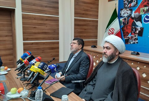 تصاویر/ نشست خبری گرامیداشت سالگرد طوفان‌ الاقصی