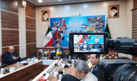 تصاویر/ نشست خبری گرامیداشت سالگرد عملیات طوفان‌ الاقصی