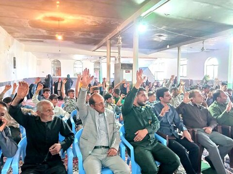 تصاویر یادواره شهدای روستای کانسرخ الیگودرز