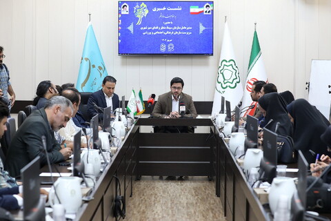 تصاویر/ نشست خبری برنامه های روز قم به مناسبت سالروز ورود پر خیر و برکت حضرت معصومه(س)