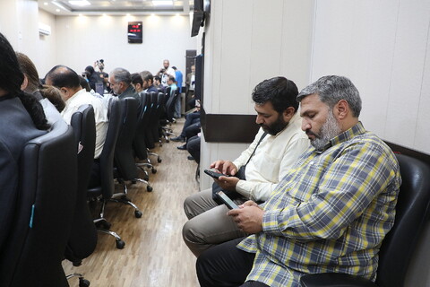 تصاویر/ نشست خبری برنامه های روز قم به مناسبت سالروز ورود پر خیر و برکت حضرت معصومه(س)