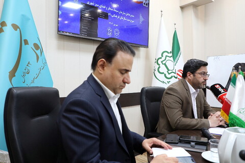 تصاویر/ نشست خبری برنامه های روز قم به مناسبت سالروز ورود پر خیر و برکت حضرت معصومه(س)