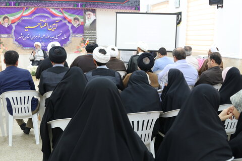 تصاویر/ آیین آغاز سال تحصیلی جدید حوزه علمیه خواهران استان بوشهر