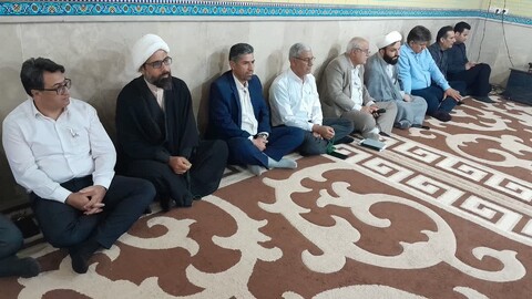 تصاویر/مراسم تکریم و معارفه مدیر مدرسه علمیه امیدیه برگزار شد