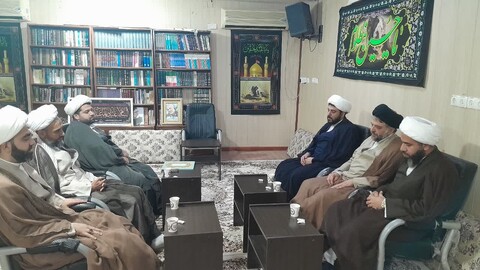 تصاویر/مراسم تکریم و معارفه مدیر مدرسه علمیه امیدیه برگزار شد