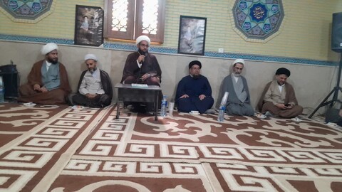 تصاویر/مراسم تکریم و معارفه مدیر مدرسه علمیه امیدیه برگزار شد