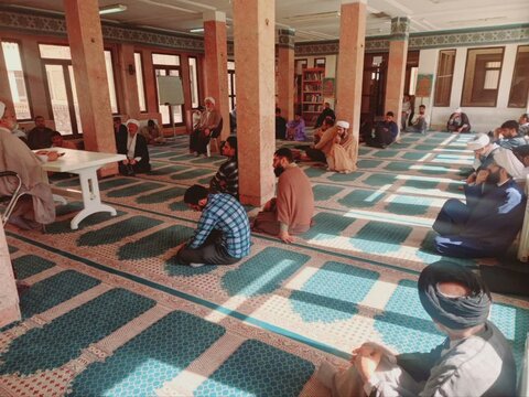 تصاویر/ نشست اطلاع‌رسانی برنامه‌های سال تحصیلی جدید  مدرسه علمیه آیت‌الله یثربی(ره) کاشان