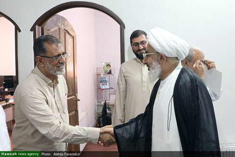 ممثل الولي الفقيه في الهند يزور "وكالة أنباء الحوزة" للإطّلاع على أنشطتها الإعلامية