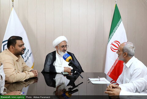 ممثل الولي الفقيه في الهند يزور "وكالة أنباء الحوزة" للإطّلاع على أنشطتها الإعلامية