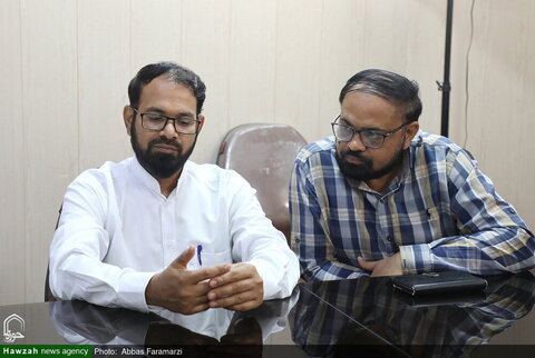 ممثل الولي الفقيه في الهند يزور "وكالة أنباء الحوزة" للإطّلاع على أنشطتها الإعلامية