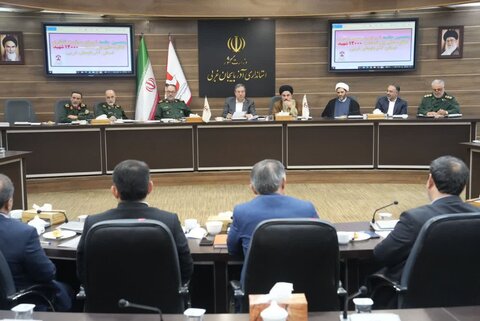 تصاویر/ برگزاری جلسه هماهنگی کنگره ۱۲ هزار شهید آذربایجان‌غربی